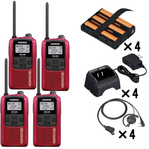 インカム ケンウッド KENWOOD 特定小電力トランシーバー(イエロー)フル