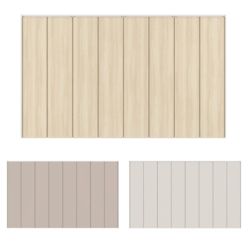 ラシッサ 【オーダーサイズ 】クローゼット扉 ドア 8枚折れ戸 ラシッサ