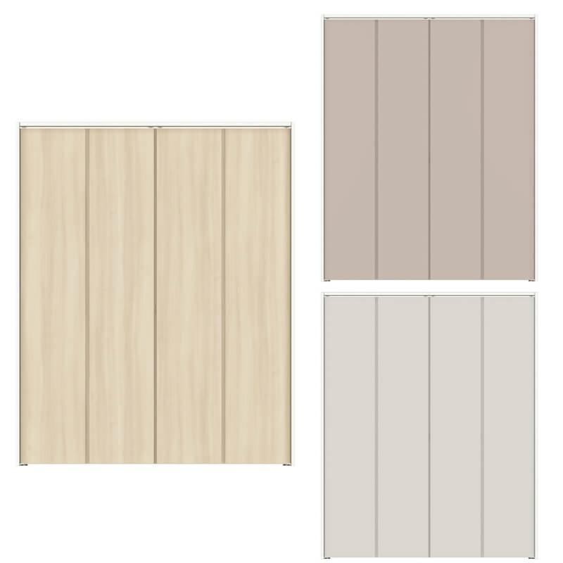 ラシッサ 【オーダーサイズ 】クローゼット扉 ドア 4枚折れ戸 ラシッサ