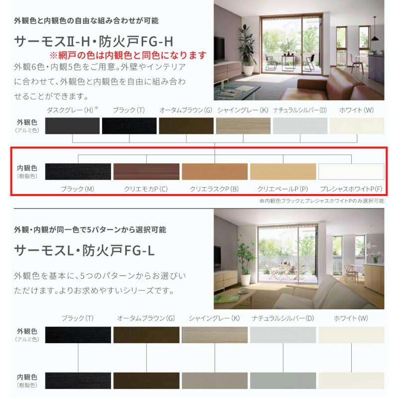 LIXIL（リクシル） 網戸 上げ下げロール網戸 縦すべり出し窓
