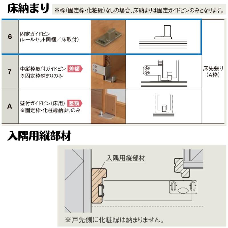 室内引戸 1320/1520/1620/1820 ラシッサD ノースフォレスト アウトセット方式 片引戸標準タイプ ANAK-LBB ノンケーシング枠 LIXIL リクシル 鍵付/鍵なし DIY｜dreamotasuke｜07