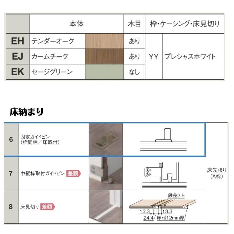ラシッサ 室内引戸 1220/1320/1420/1620/1820 ラシッサD ノース