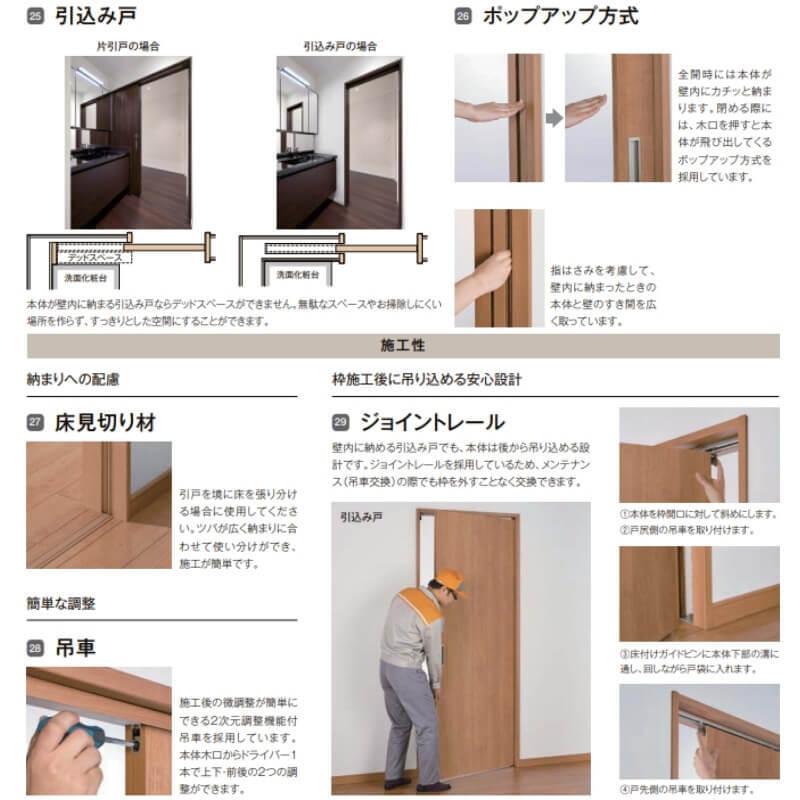 ラシッサ オーダーサイズ リクシル ラシッサS 室内引戸 上吊 ラシッサ オーダーサイズ リクシル ラシッサS 室内引戸 上吊