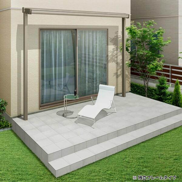 LIXIL（リクシル） オーニング 彩風C型 手動式 ポリエステル 2.0間