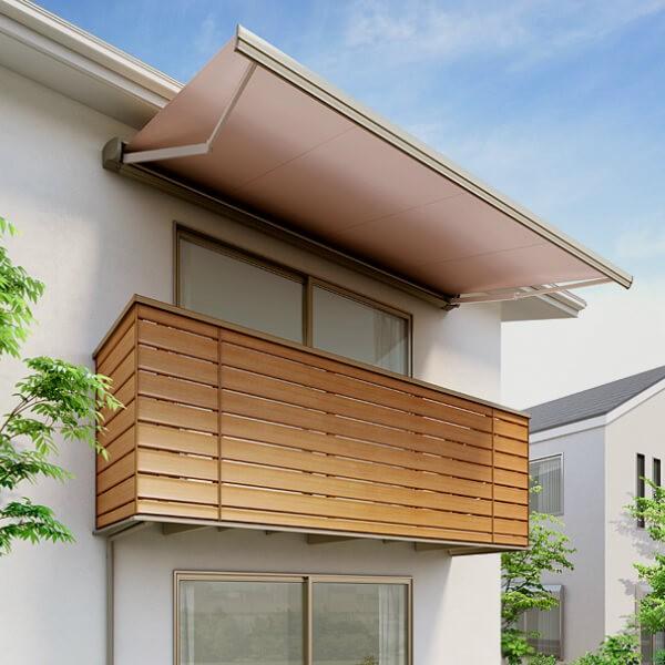 LIXIL（リクシル） オーニング 彩風C型 手動式 アクアシャイン 1.0間