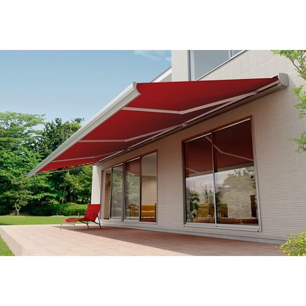 ［即日発送］ オーニング リクシル 彩風L型 フリルタイプ 手動式 アクリル 1.5間 間口2730mm 出幅1.5/2.0m 庇 日除け 窓 後付け 雨よけ リフォーム DIY 【EI2648771295】(93015円)