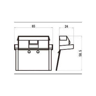 LIXIL（リクシル） LIXIL/TOSTEM 窓サッシ用部品 キャップ・カバー