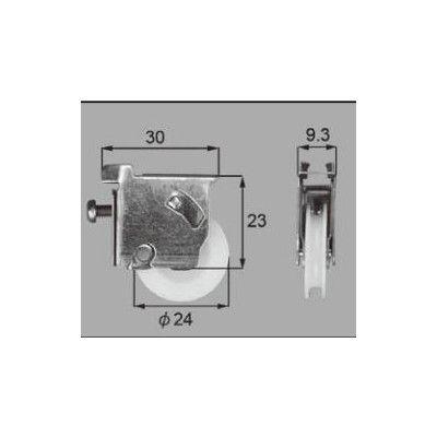 LIXIL/TOSTEM ドア引戸(引き戸)用部品 戸車 玄関・店舗・勝手口引戸