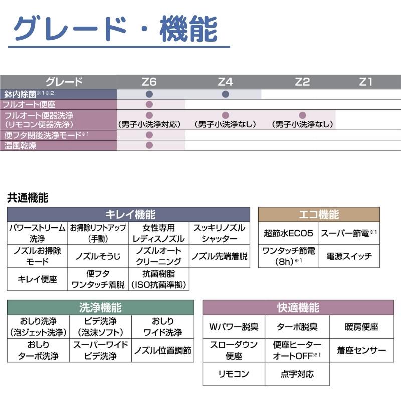 アメージュ シャワートイレ 床排水 BC-Z30S-DT-Z351 手洗なし ECO5 INAX イナックス LIXIL リクシル 本体 交換 取り替え｜dreamotasuke｜06