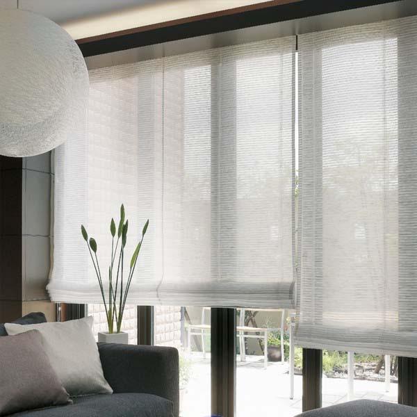 LIXIL（リクシル） [オーダーロールカーテン] 洗える ローマンシェード