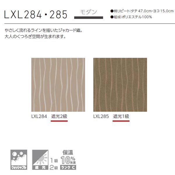 [オーダーロールカーテン] 洗える ローマンシェード ツインシェード ドレープ レース BrancherII モダン LXL284 LXL285 腰高窓用 [W30-50×H60-140cm] 遮光_1