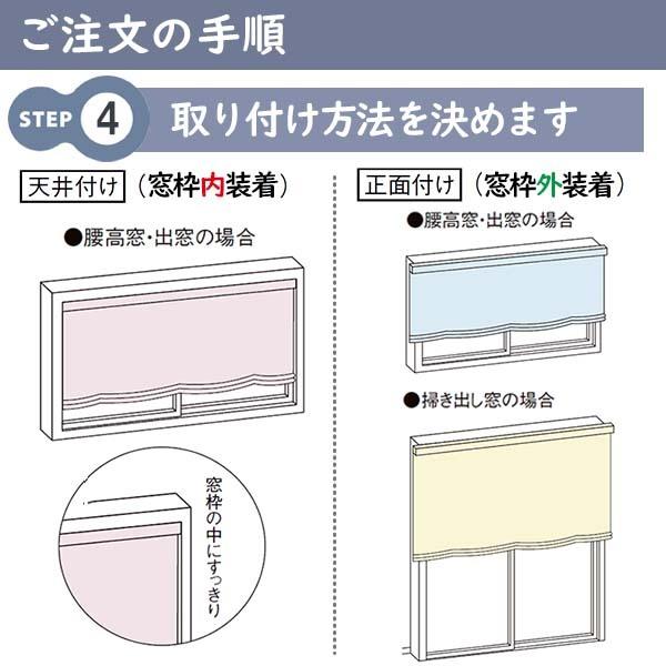 [オーダーロールカーテン] 洗える ローマンシェード ツインシェード ドレープ レース BrancherII モダン LXL376-378 腰高窓用 [W51-90×H60-140cm] シェード、ローマンシェード Y1377234950(13239円)