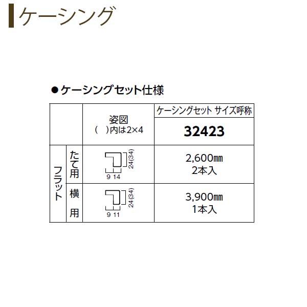 YKK AP クローゼットドア 4枚折戸 JA ケーシング枠 四方枠 32420