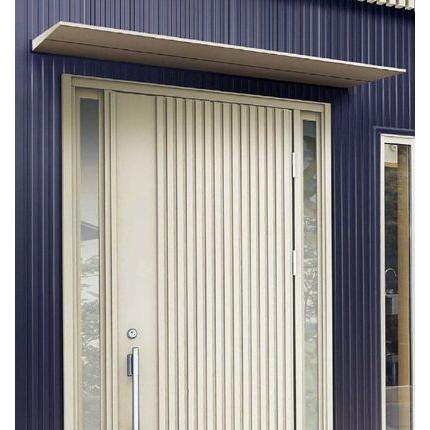 YKK AP - YKK 後あと払い庇 コンバイザー 9PR-W-251050F 巾2670×出巾500粍 YKKap 今めかしい表現スタイル 白いもの50珊遣りかた ひさし リフォーム DIY