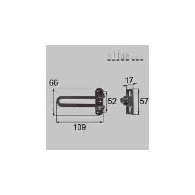 LIXIL LIXIL/TOSTEM ドア引戸(引き戸)用部品 ドアチェーン 玄関 LIXIL LIXIL/TOSTEM ドア引戸(引き戸)用部品 ドアチェーン 玄関