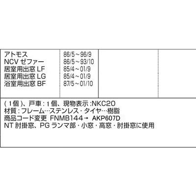 LIXIL（リクシル） LIXIL/TOSTEM 窓サッシ用部品 戸車 アルミサッシ