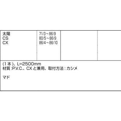 Lixil Tostem 窓サッシ用部品 気密材パッキン アルミサッシ 召合せ気密材fnmb190 リクシル トステム Fnm B190 リフォームおたすけdiy 通販 Yahoo ショッピング