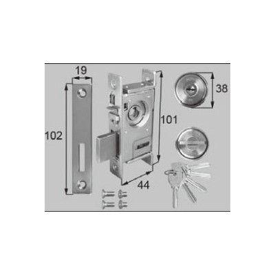 LIXIL（リクシル） LIXIL/TOSTEM ドア引戸(引き戸)用部品 錠 玄関店舗