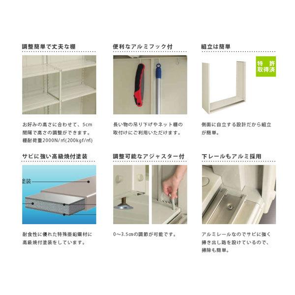 LIXIL（リクシル） 物置 屋外収納庫 タクボ物置 グランプレステージ