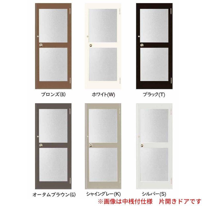 クリエラ クリエラガラスドアPG 内付型 三方枠仕様 特注 W538〜923