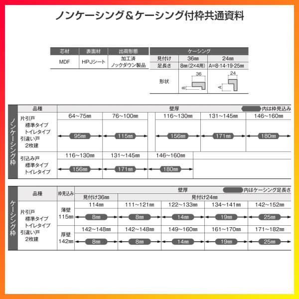 室内引戸 片引き戸 標準タイプ 上吊方式 ラシッサS パネルタイプ LAA ノンケーシング枠 1220/1320/1420/1620/1820 リクシル トステム 引戸 リフォーム DIY｜dreamotasuke｜04