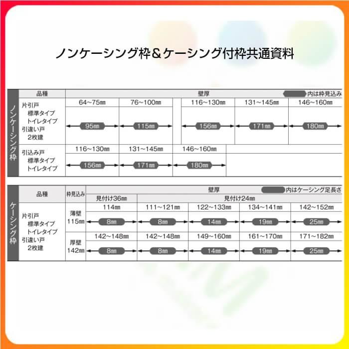 室内引戸 引き込み戸 トイレタイプ 上吊方式 ラシッサD ヴィンティア LAH ノンケーシング枠 1420/1620/1820 リクシル トステム 上吊り引込戸 リフォーム DIY｜dreamotasuke｜05