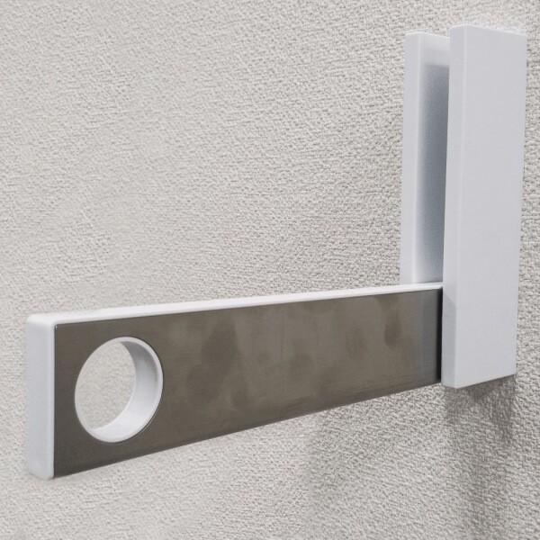 室内物干し ルームハンガーブラケット Sn型 Rhbsn 1組2本入 物干し竿1本タイプ Diy Mg Rhb Typesn リフォームおたすけdiy 通販 Yahoo ショッピング