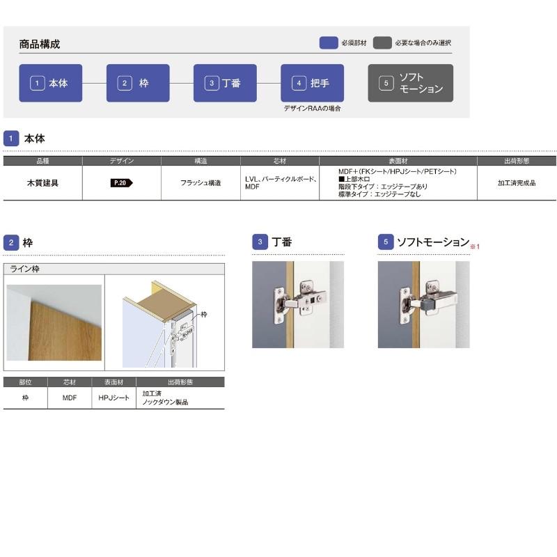 ラフィス クローゼットドア 開き戸 両開き戸 ライン枠 RAD ラフィス クローゼットドア 開き戸 両開き戸 ライン枠 RAD