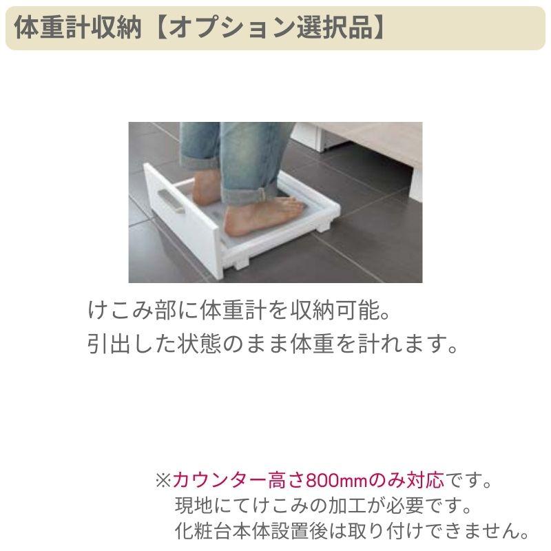 洗面台 LIXIL/リクシル INAX Crevi クレヴィ 奥行500タイプ 化粧台本体+本体上部 間口750mm フルスライド Sレバーシャワー水栓 RBFH-755SY(N)-A(M) おしゃれの画像