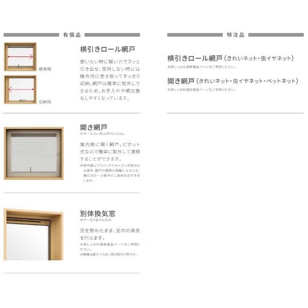 サーモスL 横すべり出し窓 カムラッチ 06007 W640×H770mm 一般複層