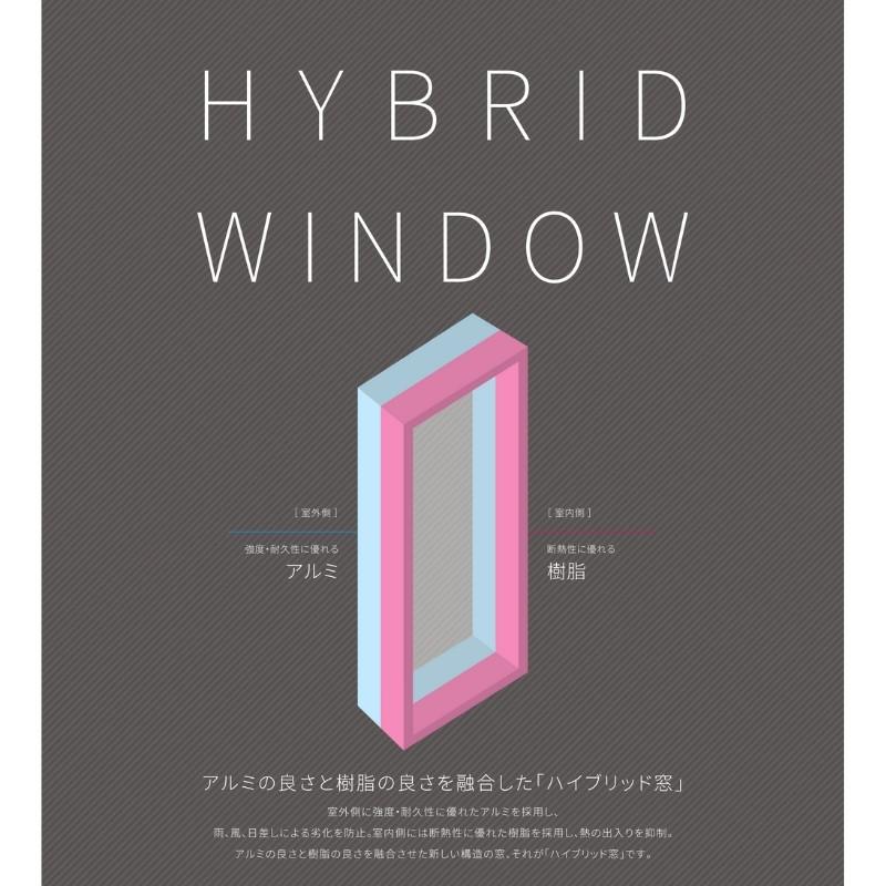 ハイブリッド窓TW 高所用横すべり出し窓 06903 TW (TG) W730 ハイブリッド窓TW 高所用横すべり出し窓 06903 TW (TG) W730