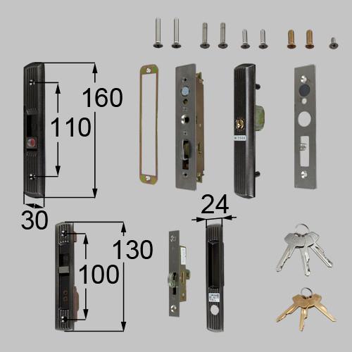 LIXIL（リクシル） X8DL1030ST LIXIL 新日軽 内外締り サイド錠 玄関