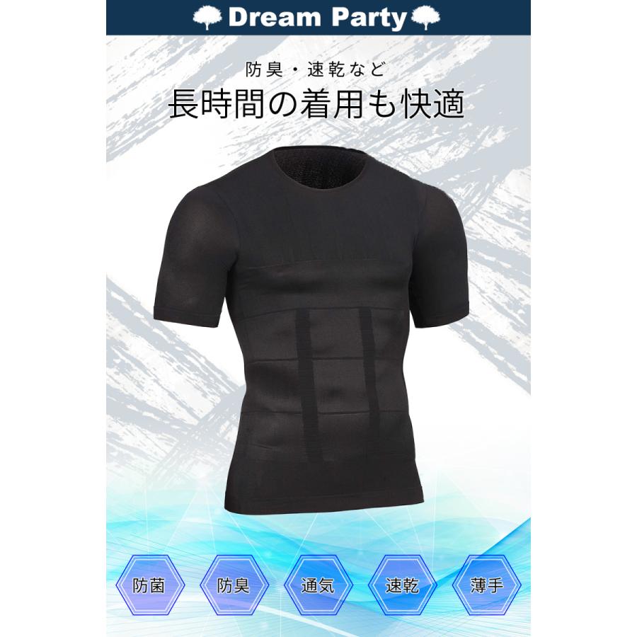 加圧トレーニングシャツ Amazon | [CtriLady] 加圧シャツ メンズ 加圧インナー シャツ 機能性