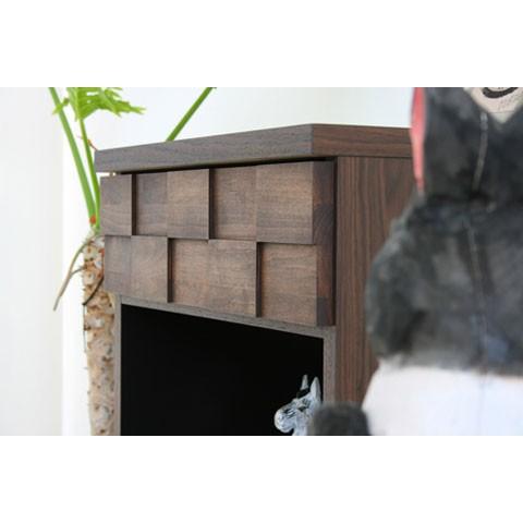 電話台 FAX台 収納棚 完成品 幅50cm リビング収納 おしゃれ 木製