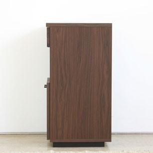 電話台 FAX台 収納棚 完成品 幅50cm リビング収納 おしゃれ 木製