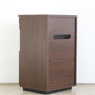 電話台 FAX台 収納棚 完成品 幅50cm リビング収納 おしゃれ 木製