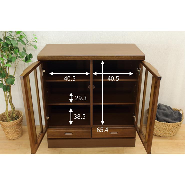 キャビネット サイドボード 収納棚 完成品 幅87cm リビング収納 キャビネット サイドボード 収納棚 完成品 幅87cm リビング収納