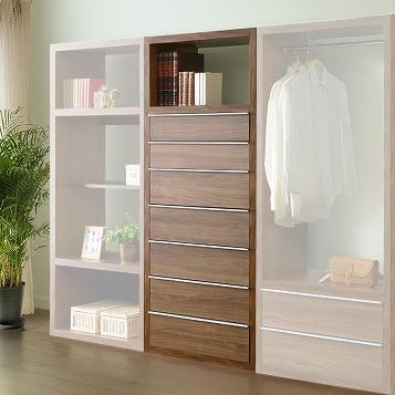 洋服タンス 完成品 幅80cm 7段 ハイチェスト 洋服 収納 チェスト タンス 衣類収納チェスト タンス ハイチェスト 洋服タンス 完成品 幅80cm 7段 木製 収納 縦長