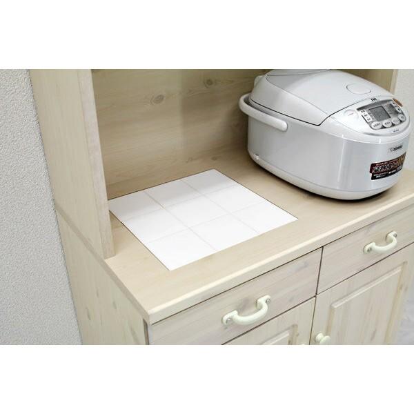 食器棚 レンジ台 キッチンボード 完成品 幅75cm 木製 収納 おしゃれ