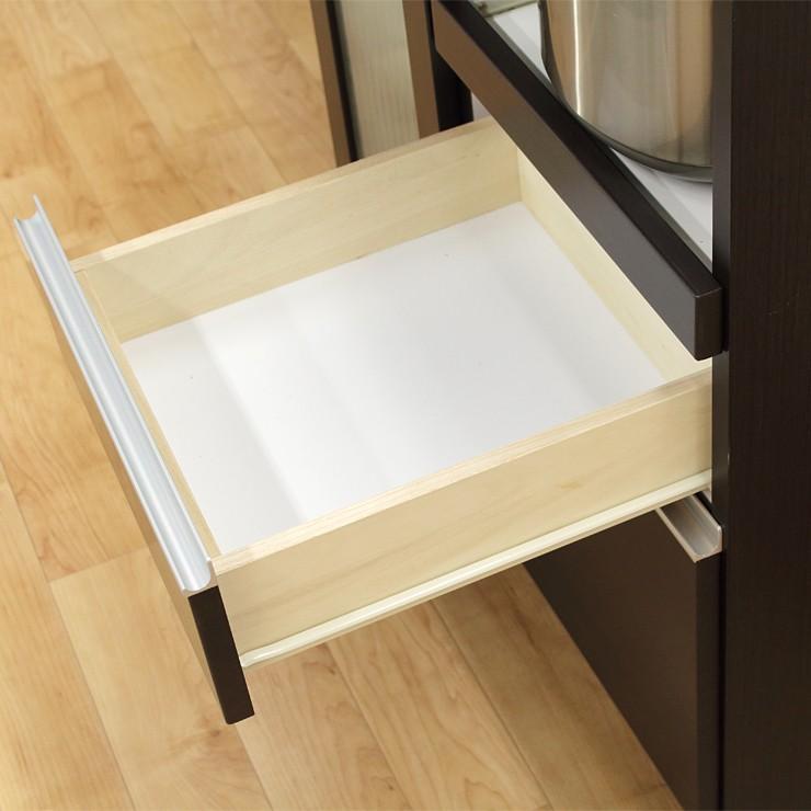 食器棚 レンジ台 ロータイプ 完成品 幅70cm 木製 収納 おしゃれ