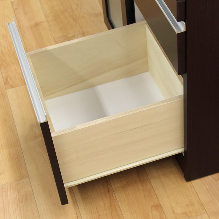 食器棚 レンジ台 ロータイプ 完成品 幅70cm 木製 収納 おしゃれ