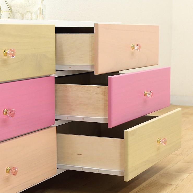 引取希望☆ピンク　ローチェスト 引取希望☆ピンク ローチェスト 【公式通販】