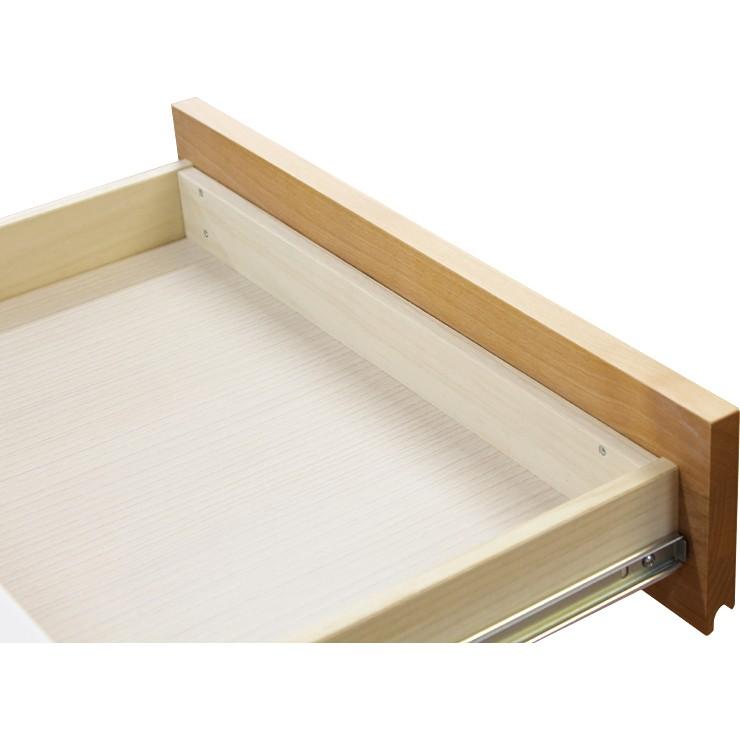 キッチンカウンター 完成品 間仕切り 幅120cm 木製 アルダー 北欧風
