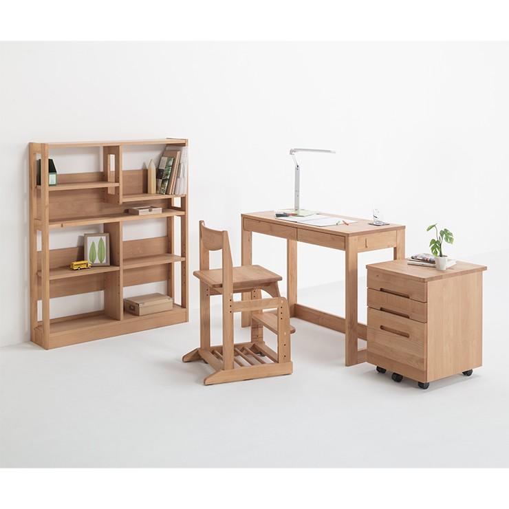学習デスクセット 学習机 勉強机 上棚 ワゴン チェアー ライト 国産品