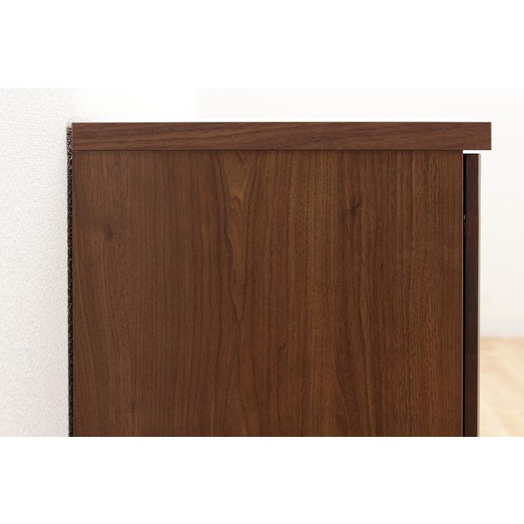 キッチンカウンター 食器棚 ロータイプ 完成品 幅120cm 収納 北欧風