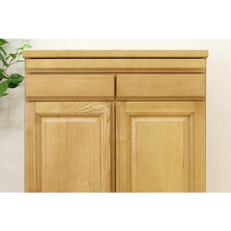 仏壇台 キャビネット 完成品 幅60cm スリム 木製 和風 引き出し付き