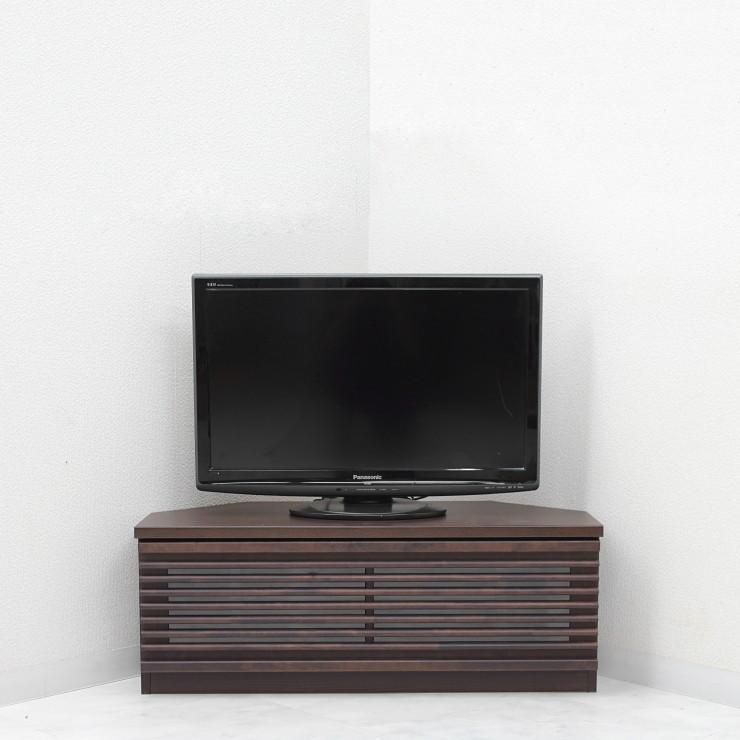 テレビ台 テレビボード コーナー 完成品 幅100cm 収納 木製 北欧風 