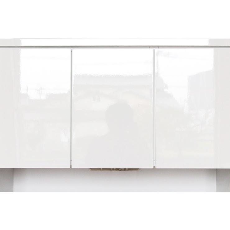 食器棚 レンジ台 キッチンボード 完成品 幅100cm 木製 収納 引き出し付き ホワイト 白｜dreamrand｜14