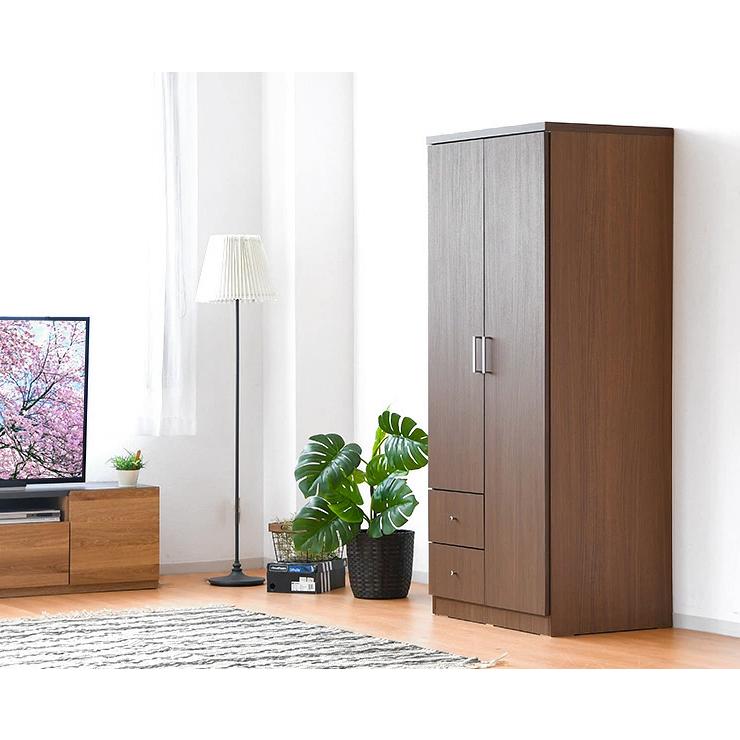 ワードローブ クローゼット 洋服タンス 完成品 幅80cm 木製 収納 ワードローブ クローゼット 洋服タンス 完成品 幅80cm 木製 収納