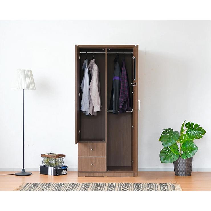 ワードローブ クローゼット 洋服タンス 完成品 幅80cm 木製 収納 ワードローブ クローゼット 洋服タンス 完成品 幅80cm 木製 収納
